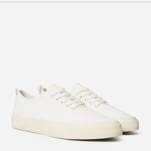 🥳Everlane The Forever Sneakers White canvas sneakers